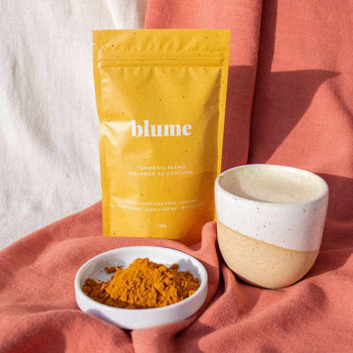 Blume Turmeric Blend - Organic Golden Milk Powder for Immune Support & Wellness | Perfect for Lattes, Smoothies & Baking