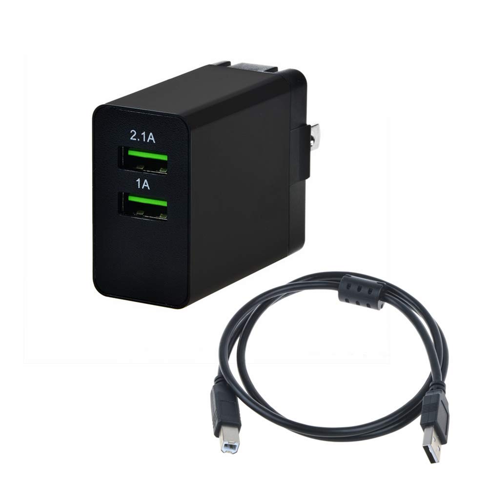 Dymo LabelManager PnP 1812570 AC/DC Adapter with USB Cable - Power Supply & Charger for Wireless Thermal Label Printer | Compatible with DYM1812570 | Home Office & Shipping Label Printing
