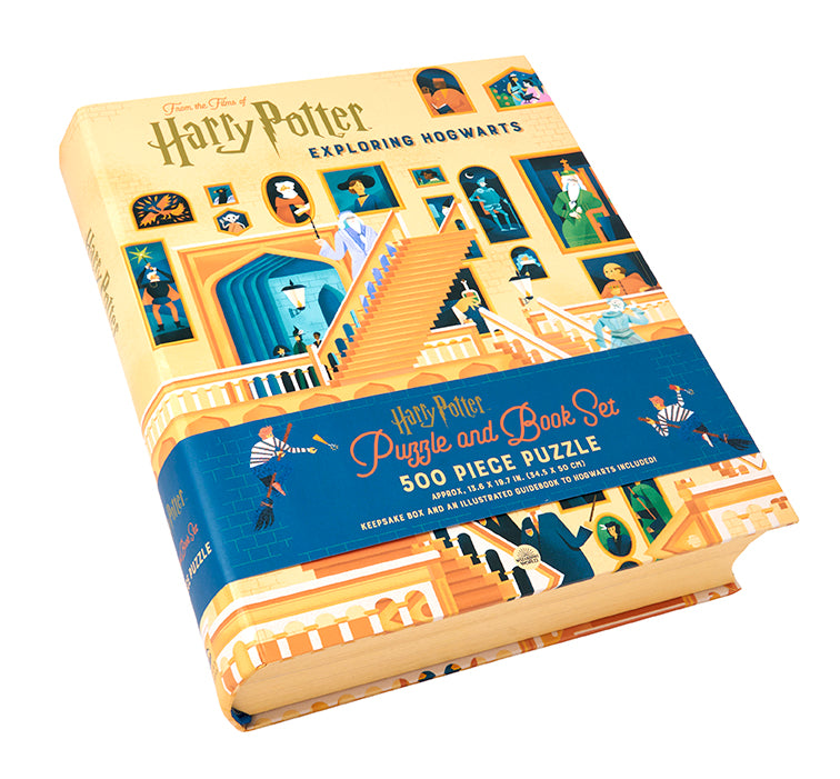 Harry Potter Hogwarts Castle 3D Puzzle & Book Set – Magical DIY Building Kit for Kids & Adults – Perfect for Gifts, Collectibles & Home Decor