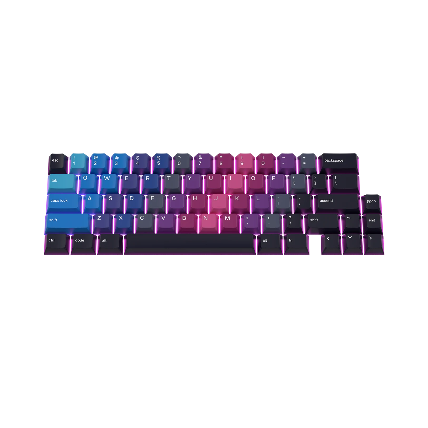 Custom Keycaps for Mechanical Keyboards - Afterparty US - Perfect for Gaming, Typing & Office Work