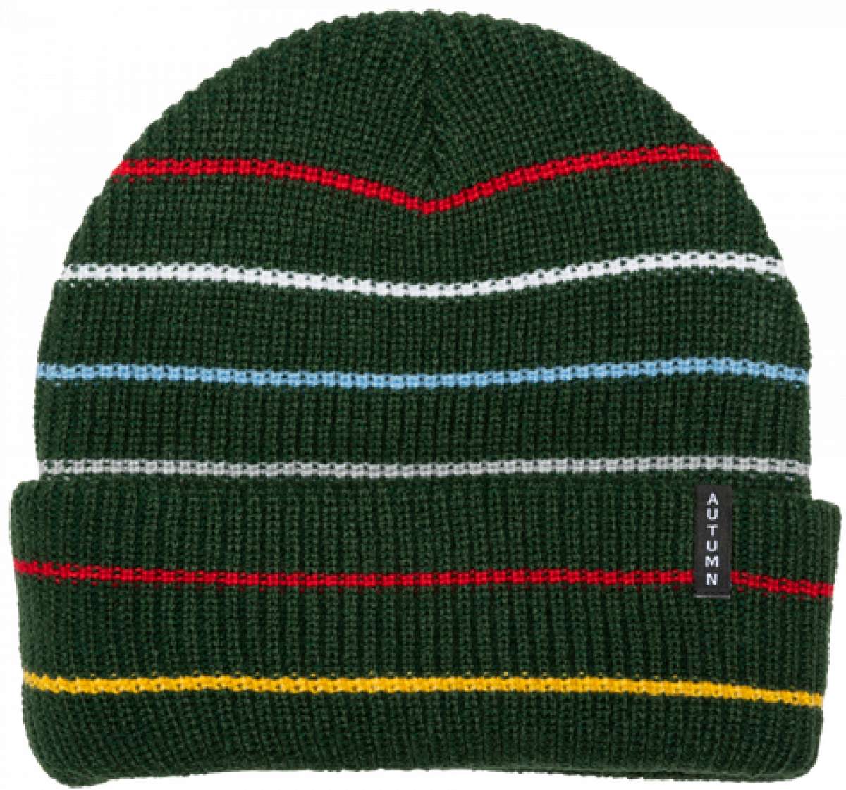 2023 Fashion Autumn Multi Stripe Knit Beanie Hat - Soft Warm Winter Hat for Women & Men - Perfect for Outdoor Activities, Skiing, and Cold Weather