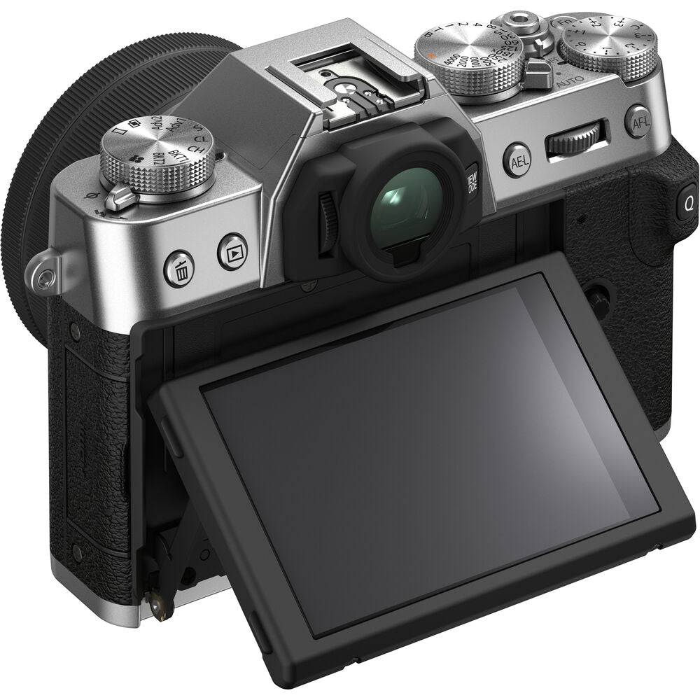Fujifilm X-T30 II Mirrorless Digital Camera (Body Only) - Silver | Compact & Lightweight for Travel, Vlogging & Street Photography