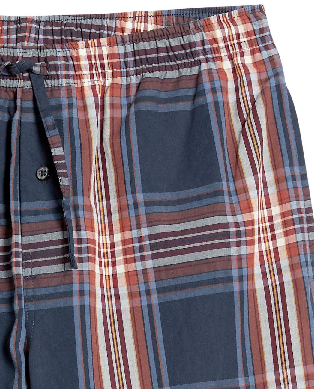 Amazon Essentials Men's Straight-Fit Woven Pajama Pants - Soft & Breathable Cotton Sleepwear for Lounge & Relaxation at Home