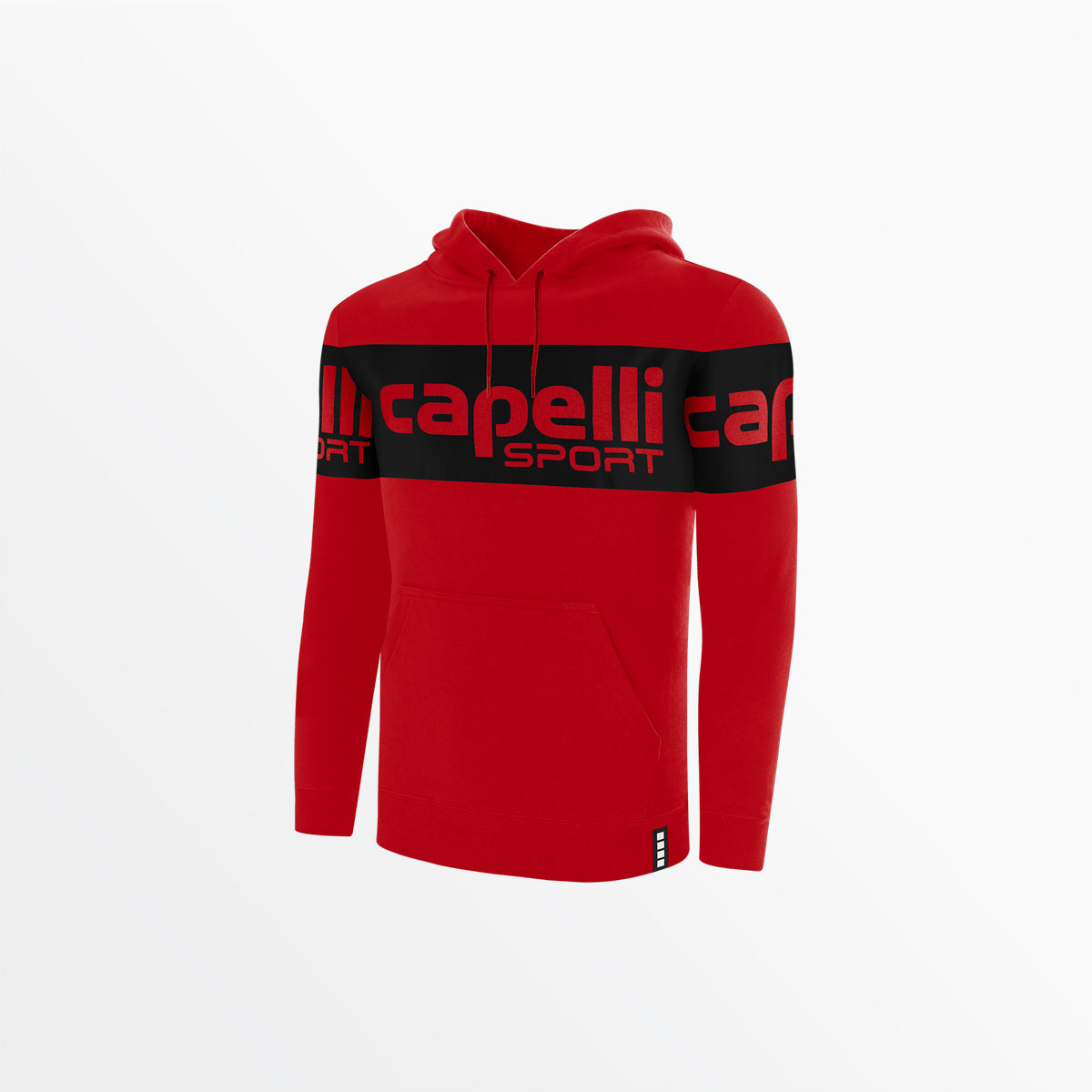 Men's Logo Stripe Fleece Pullover Hoodie - Soft & Warm Winter Sweatshirt for Casual Wear & Outdoor Activities