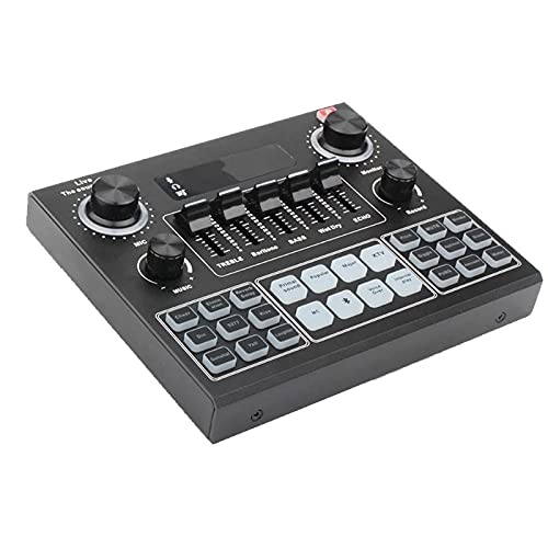 USB Sound Card for Headset & Microphone - Plug & Play Audio Interface for Webcast, Live Streaming, Singing on PC, Mobile & Computer - Perfect for Podcasting, Gaming & Online Meetings