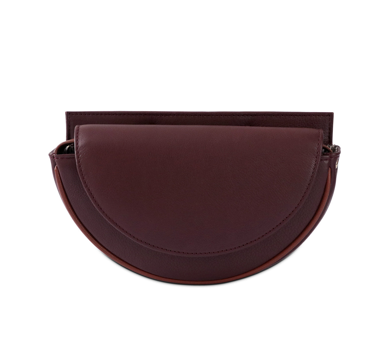 Premium Leather Crescent Belt Bag - Stylish Crossbody Fanny Pack for Women & Men - Perfect for Travel, Hiking, and Everyday Use
