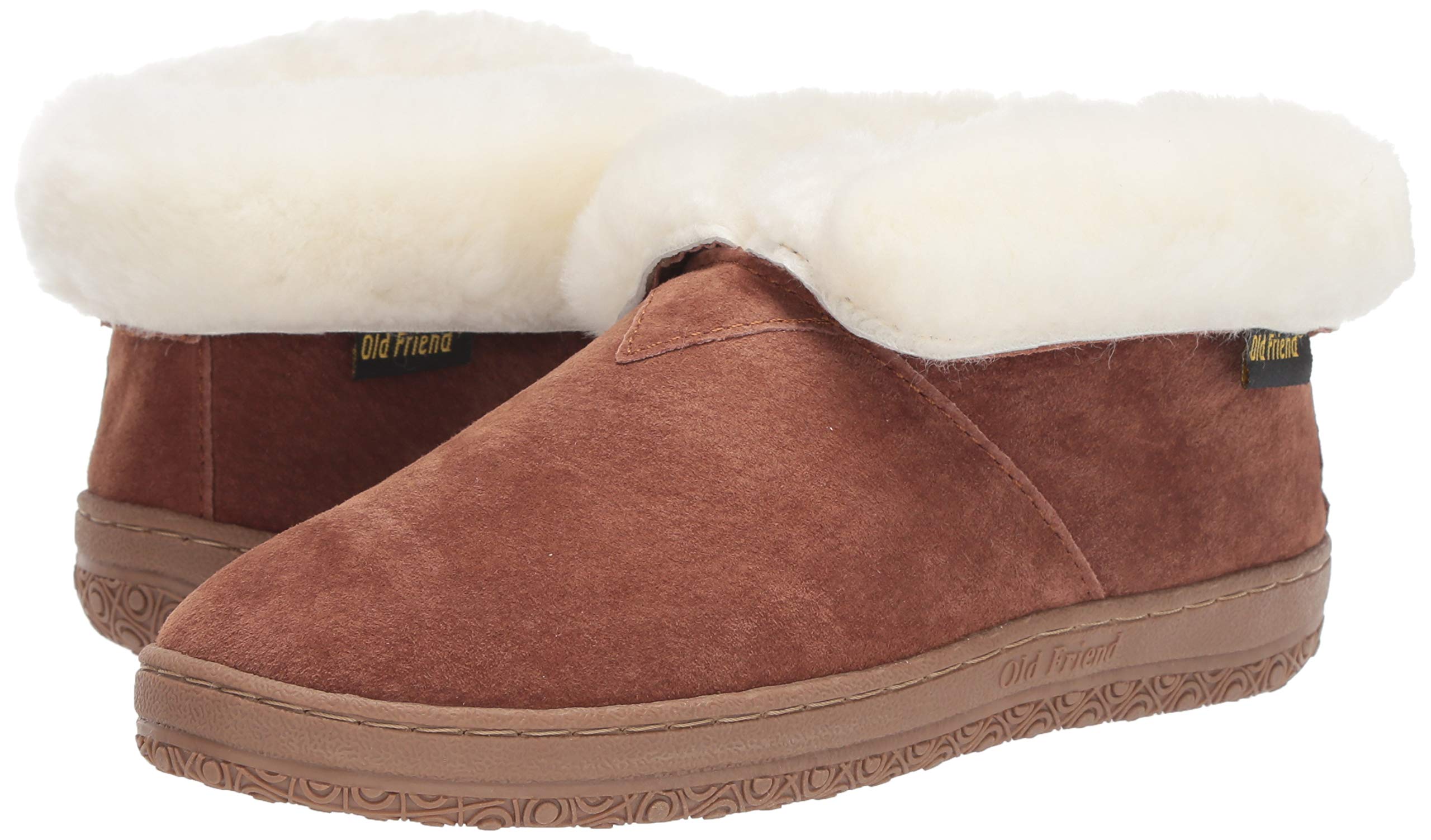 Old Friend Women's Cozy Bootee Slippers - Warm Winter Indoor House Shoes for Relaxing at Home