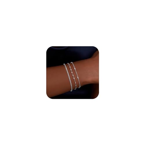 3pcs-6.8 Inches-Sliver