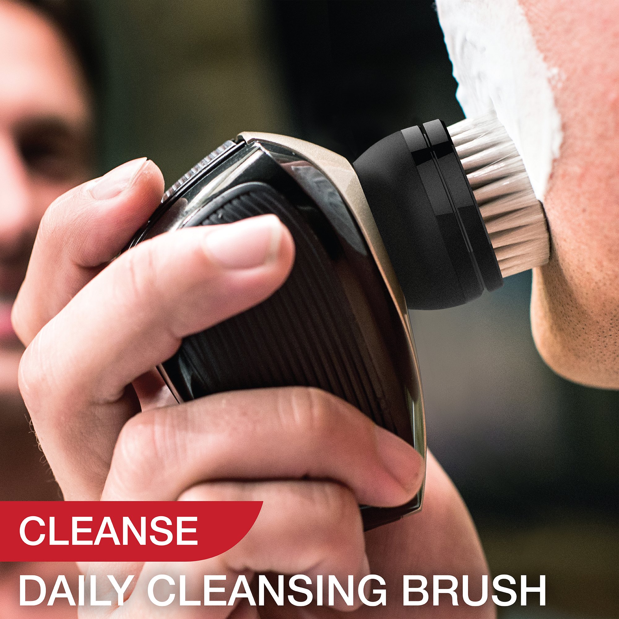 Remington XR1410 Verso Wet & Dry Electric Shaver & Beard Trimmer Kit for Men - 3-in-1 Grooming Set with Facial Cleaning Brush - Perfect for Travel, Home Use & Daily Shaving Routine