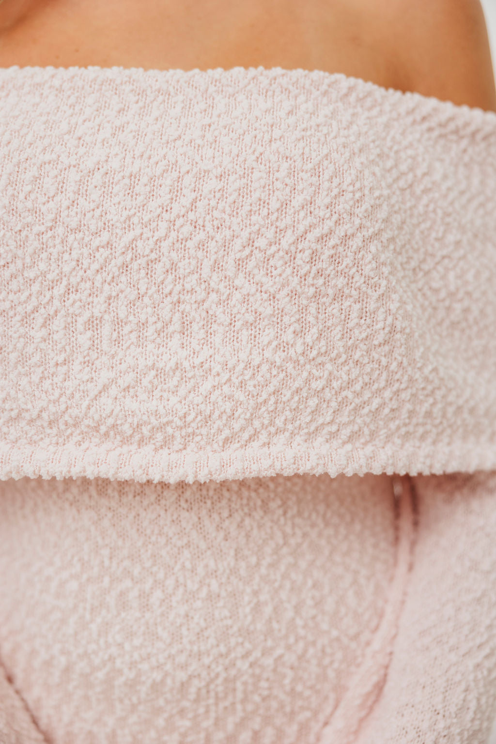 Nora Knit Maxi Dress in Dusty Pink - Bump Friendly Maternity Dress for Women | Comfortable Stretchy Long Dress for Pregnancy, Nursing & Everyday Wear | Perfect for Casual Outings, Baby Showers & Special Occasions