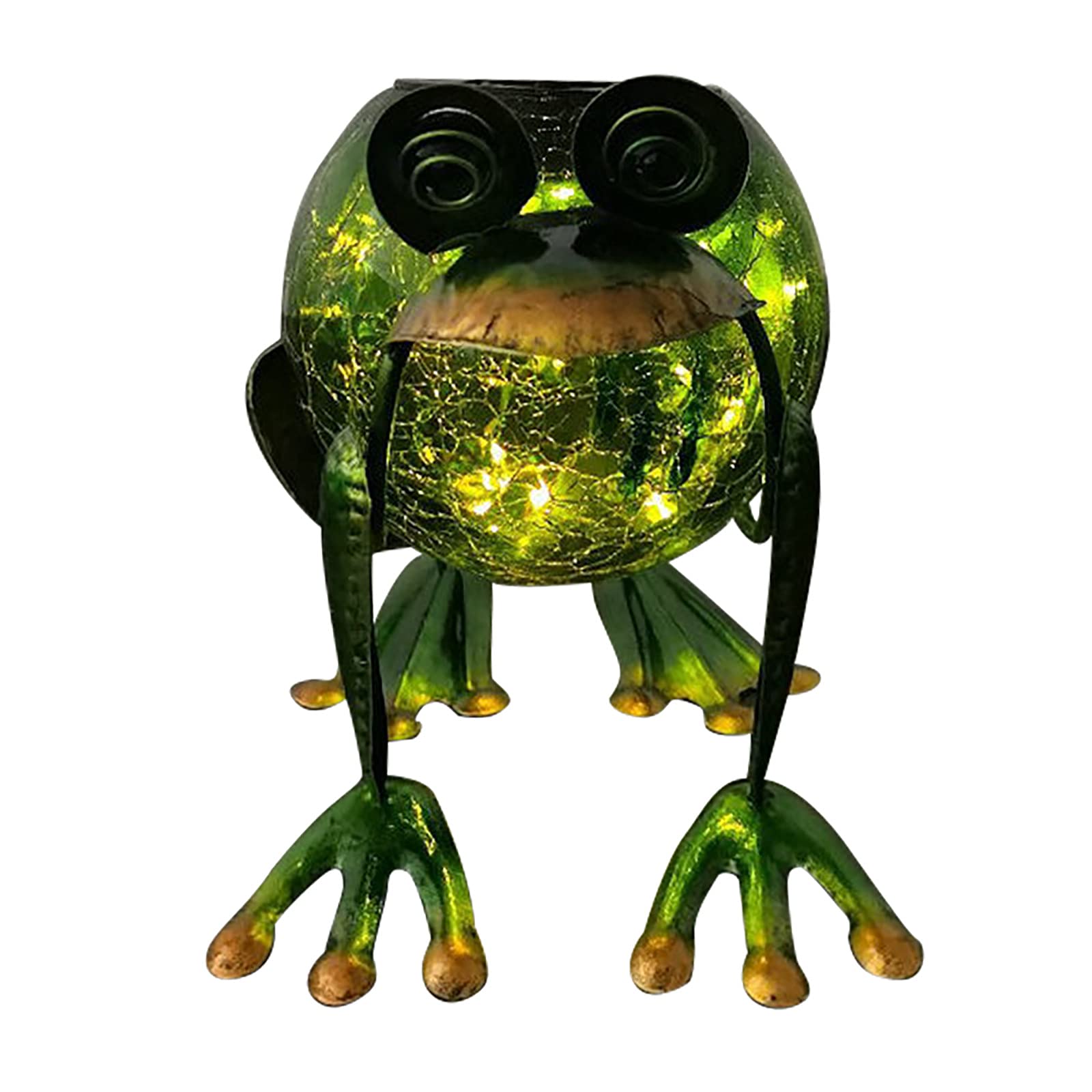 Solar Powered Tabletop Garden Lights - Frog Decor for Patio, Lawn & Christmas Tree Hanging - Outdoor Decorative LED Lights for Garden, Yard & Holiday Decorations - Perfect for Parties, Weddings & Festive Events