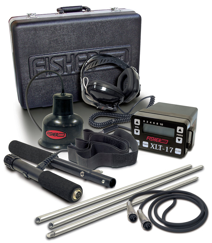 Fisher XLT 17 Liquid Leak Detector - Professional Water & Chemical Leak Detection Tool for Home, Industrial & Plumbing Use