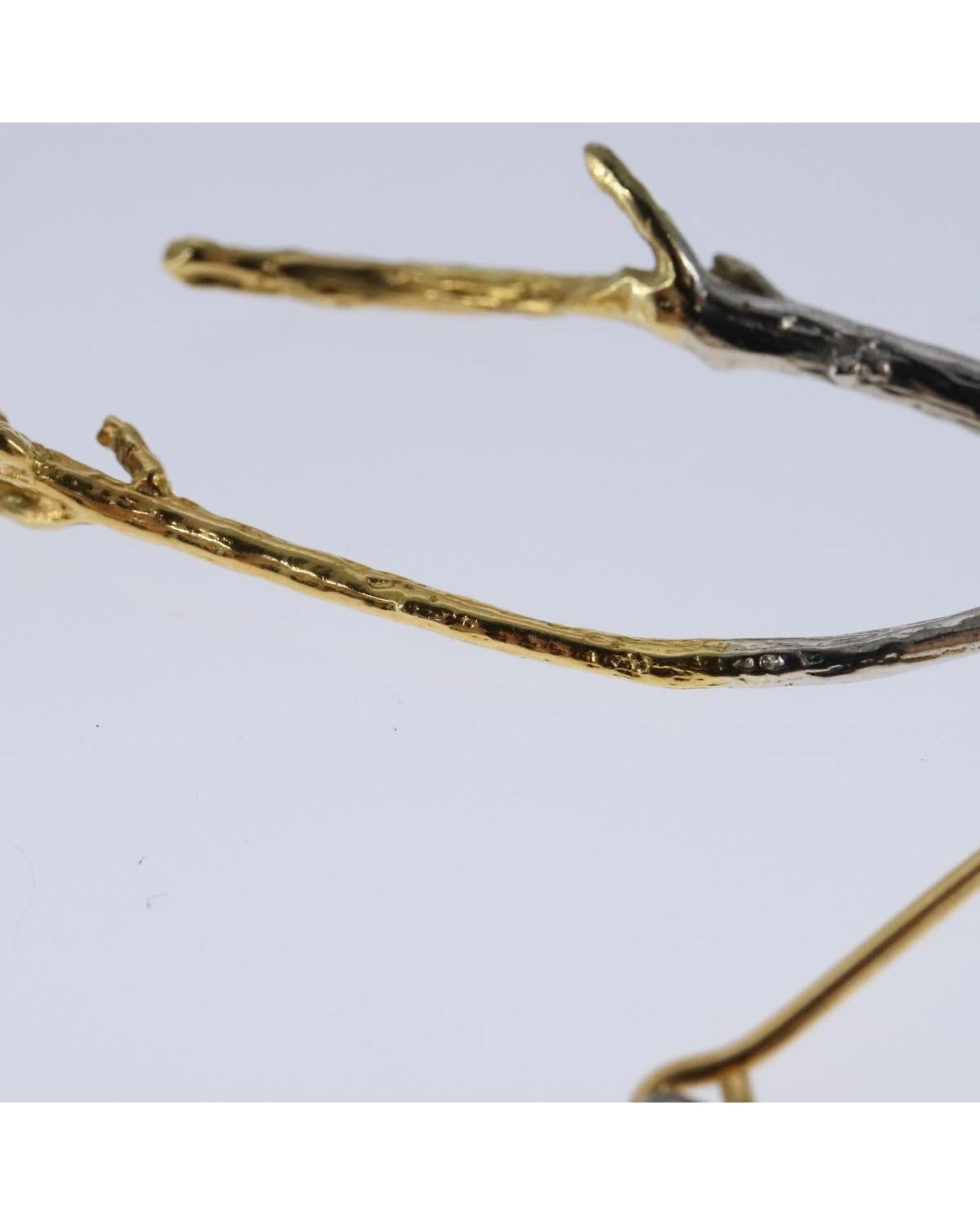 Gold Tone Boucle de Reuil Single Earring - Elegant Minimalist Jewelry for Women, Perfect for Parties, Weddings & Everyday Wear