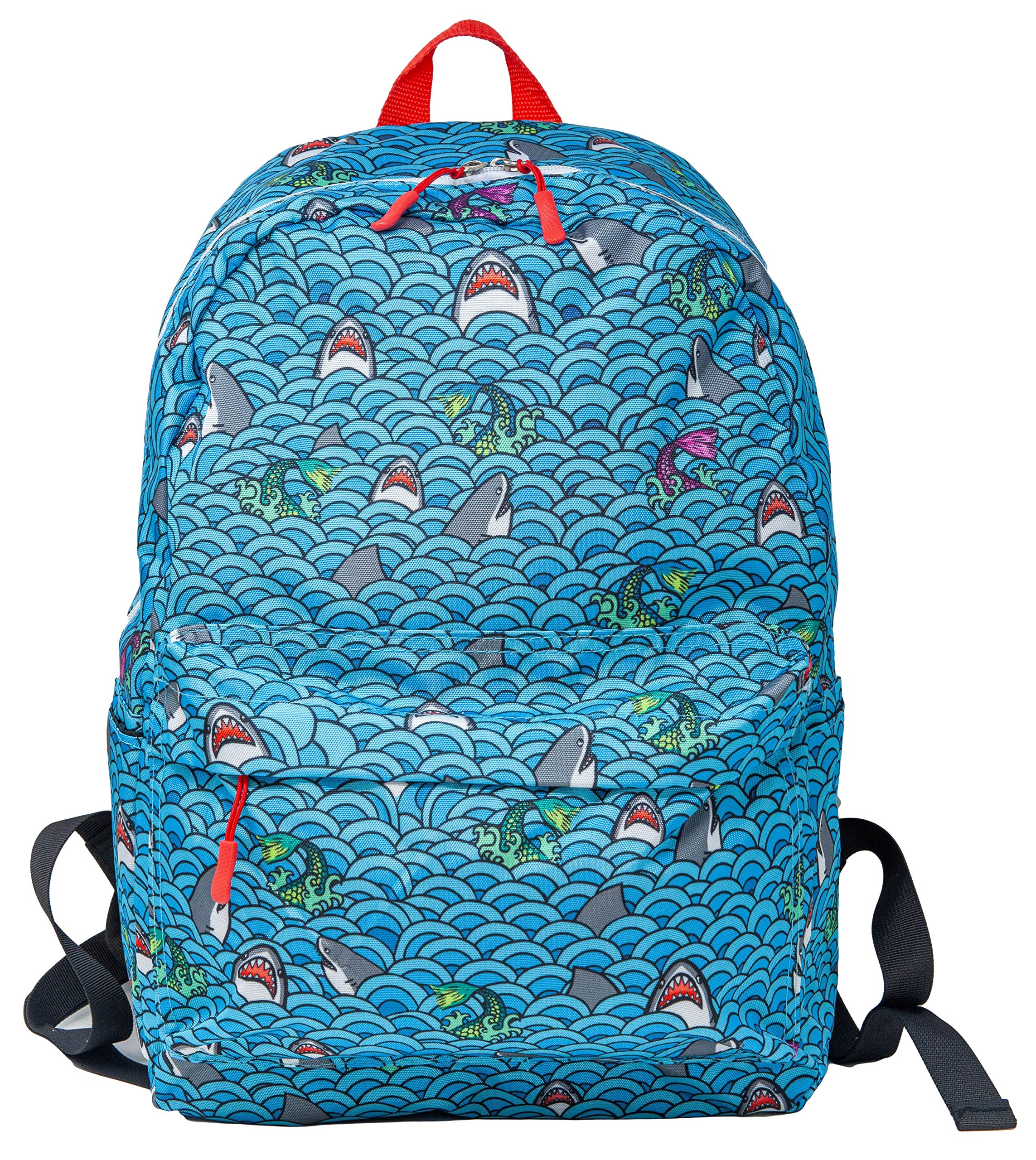 Premium Shark Backpack for School & Travel - Durable Laptop Book Bag with Comfortable Straps - Perfect for College, Work & Outdoor Adventures