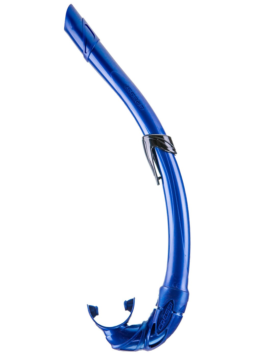 Cressi Corsica Freediving Snorkel - Comfortable Dry Top Snorkel for Scuba Diving, Spearfishing & Underwater Exploration - Perfect for Ocean, Beach & Pool Adventures