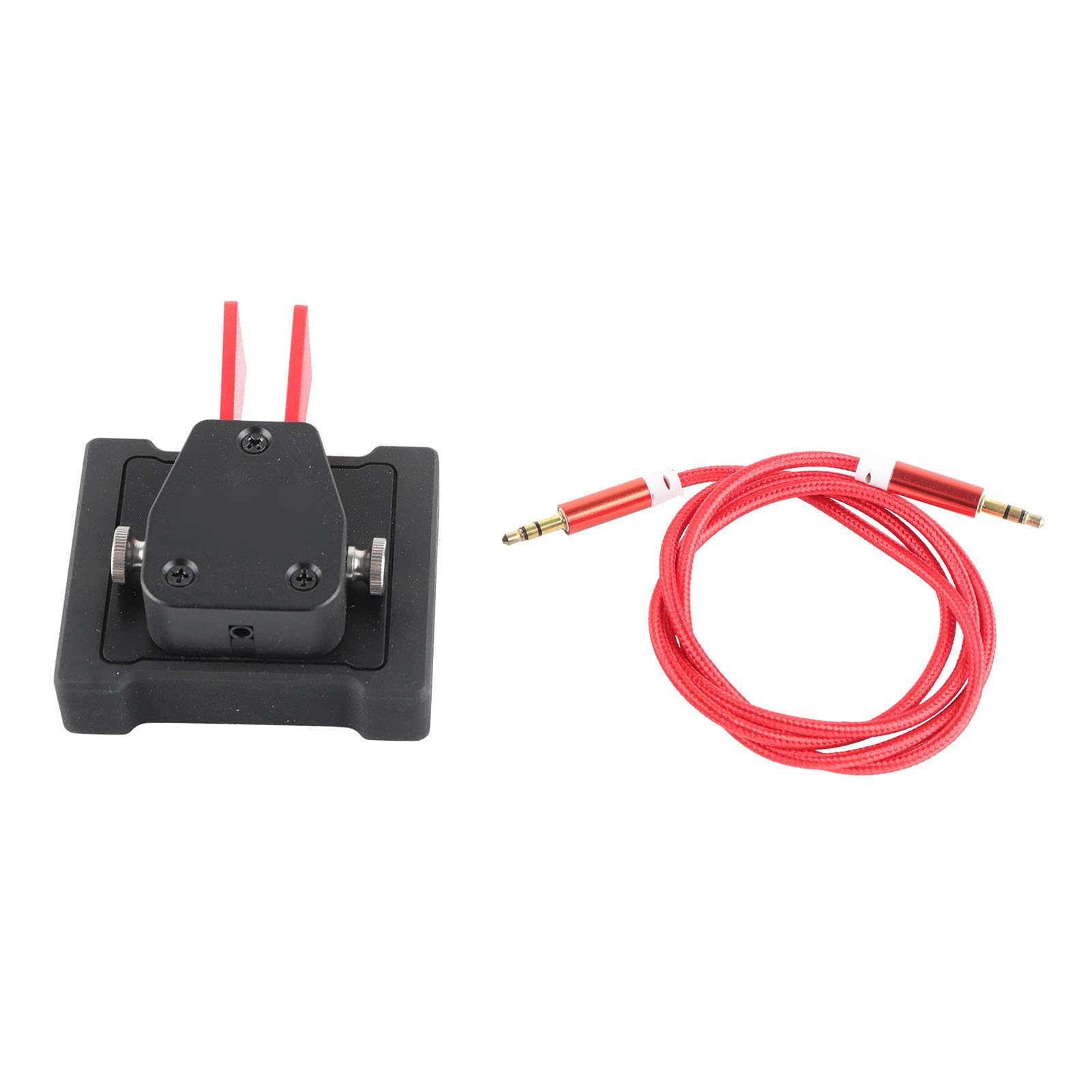 UNI730C Morse Code Keyer - Dual-Channel Shortwave Radio CW Paddle for Ham Radio & Telegraph Transmission - Perfect for Amateur Radio Operators & Morse Code Enthusiasts