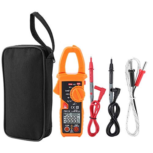 PM2118 Digital Multimeter - Professional Dual Display Clamp Meter with Amp Tester for Electricians, Industrial & Home Electrical Maintenance | Perfect for HVAC, Automotive & DIY Projects