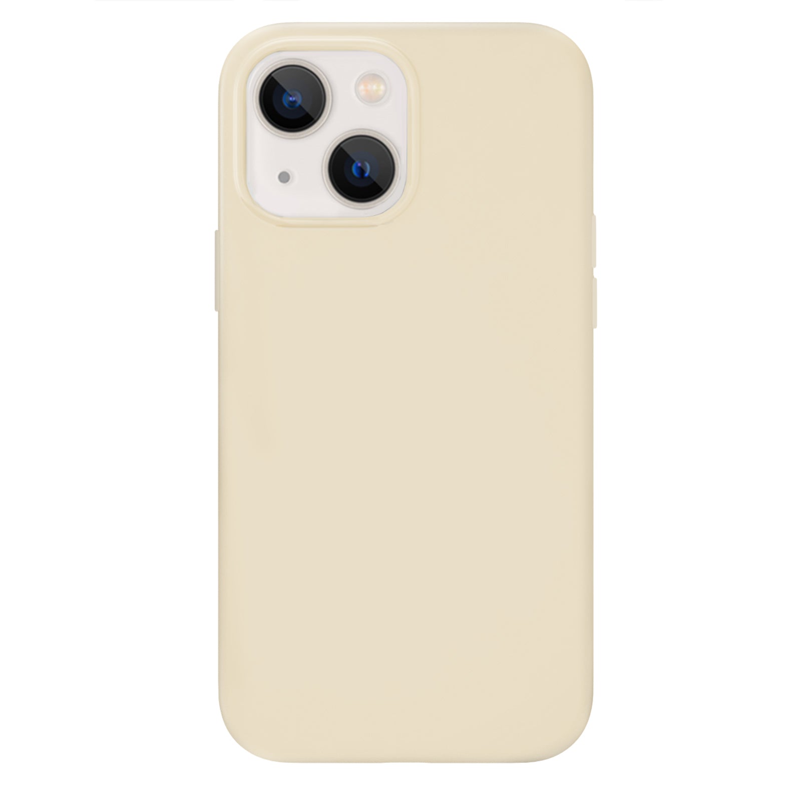 Premium Beige Silicone iPhone Case - Shockproof & Anti-Slip Protective Cover for iPhone [Model Numbers] - Perfect for Everyday Use, Travel & Outdoor Activities