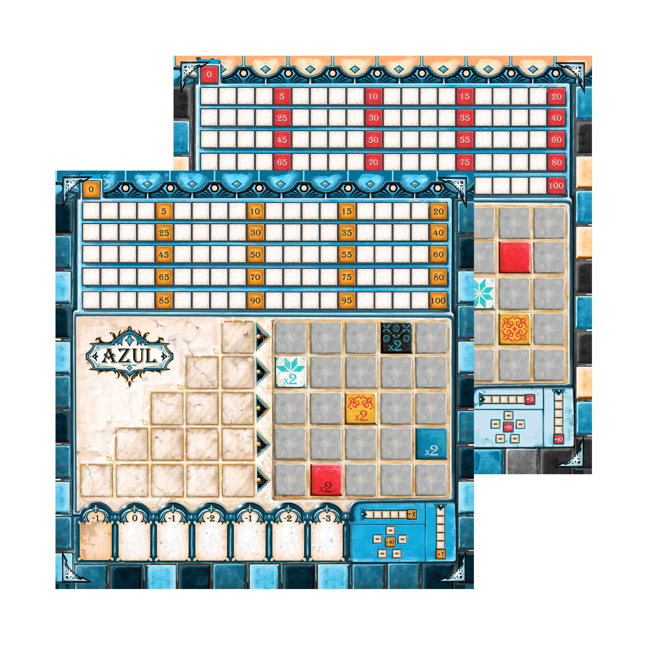 Azul: Crystal Mosaic Expansion Board Game Accessory - Enhance Your Strategy Game Night with Stunning Tile-Laying Gameplay