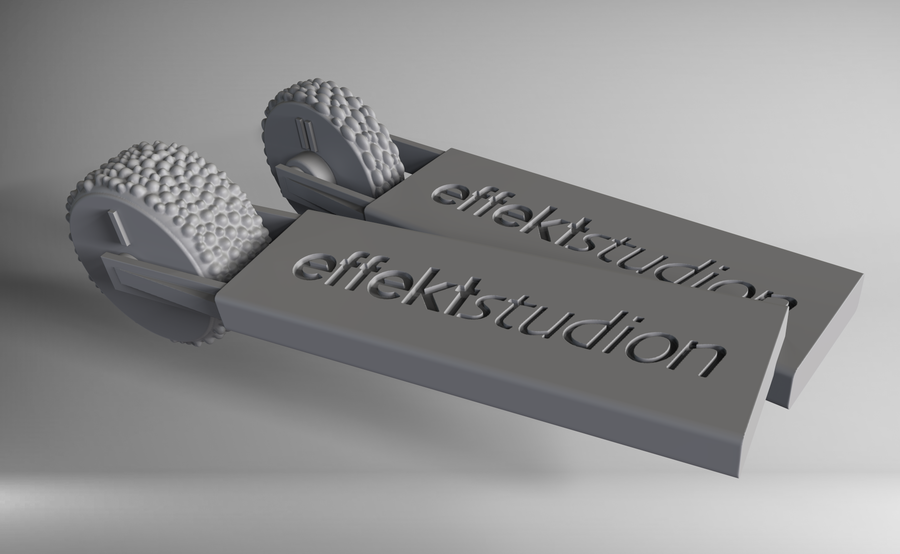 Effektstudion Texture Roller IV - Fine Elongated Pores for Professional Painting & Wall Texturing | Perfect for DIY Home Renovation & Decorative Wall Effects