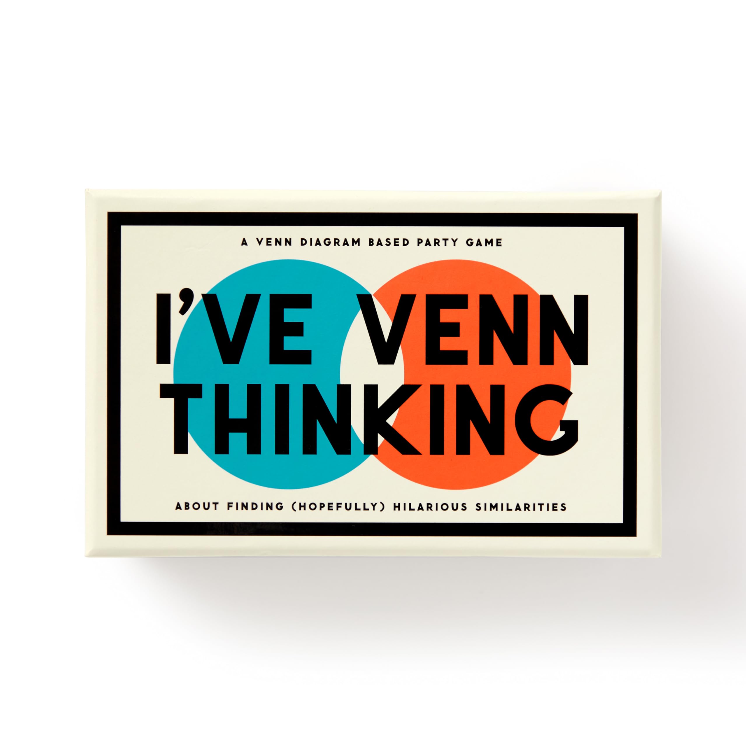 Brass Monkey Venn Thinking Card Game - Hilarious Party Game for Adults & Teens 13+ | Find Funny Common Things from Unexpected Pairings | Perfect for Game Nights, Family Gatherings & Icebreaker Activities