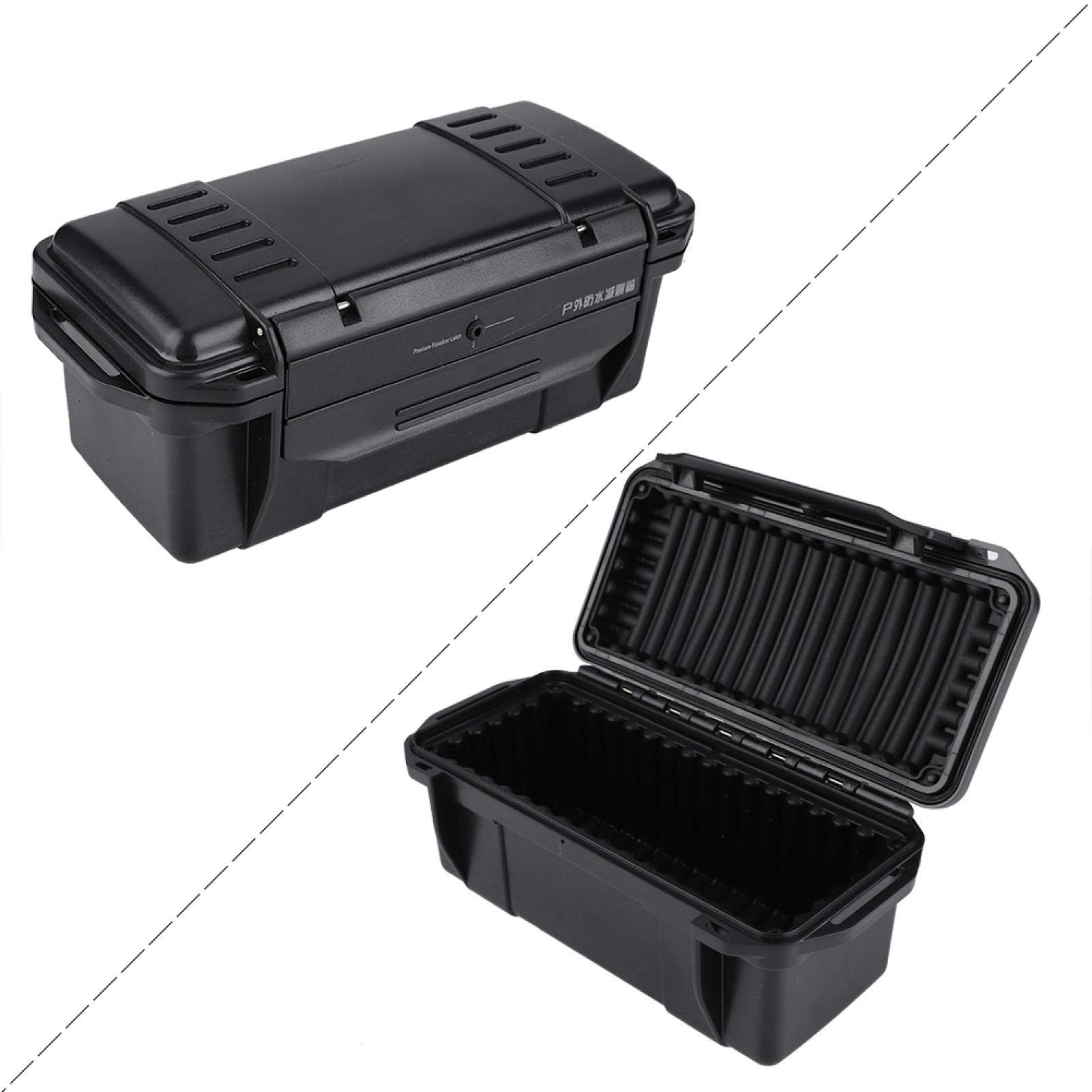 EVTSCAN Waterproof Survival Storage Box - Shockproof & Pressure-Proof Outdoor Emergency Case for Camping, Hiking, and Disaster Preparedness
