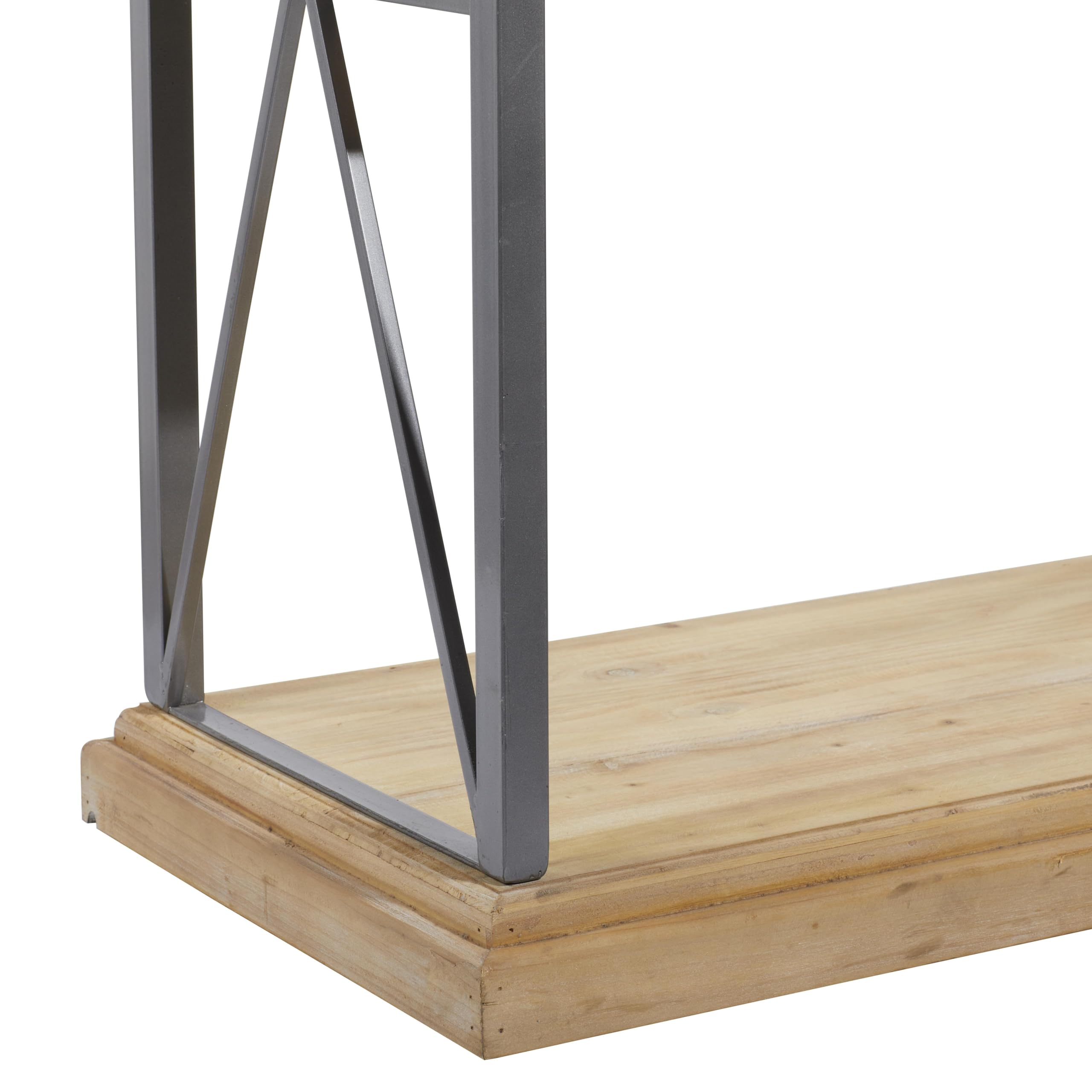 Deco 79 5-Tier Wooden Bookshelf, 30
