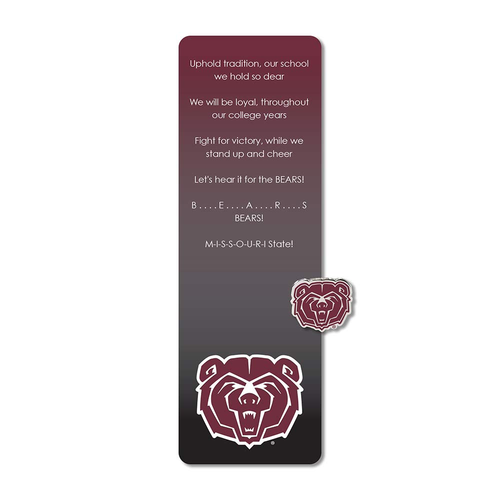 NCAA Bookmark & Lapel Pin Set - Officially Licensed University Gifts for Alumni & Fans