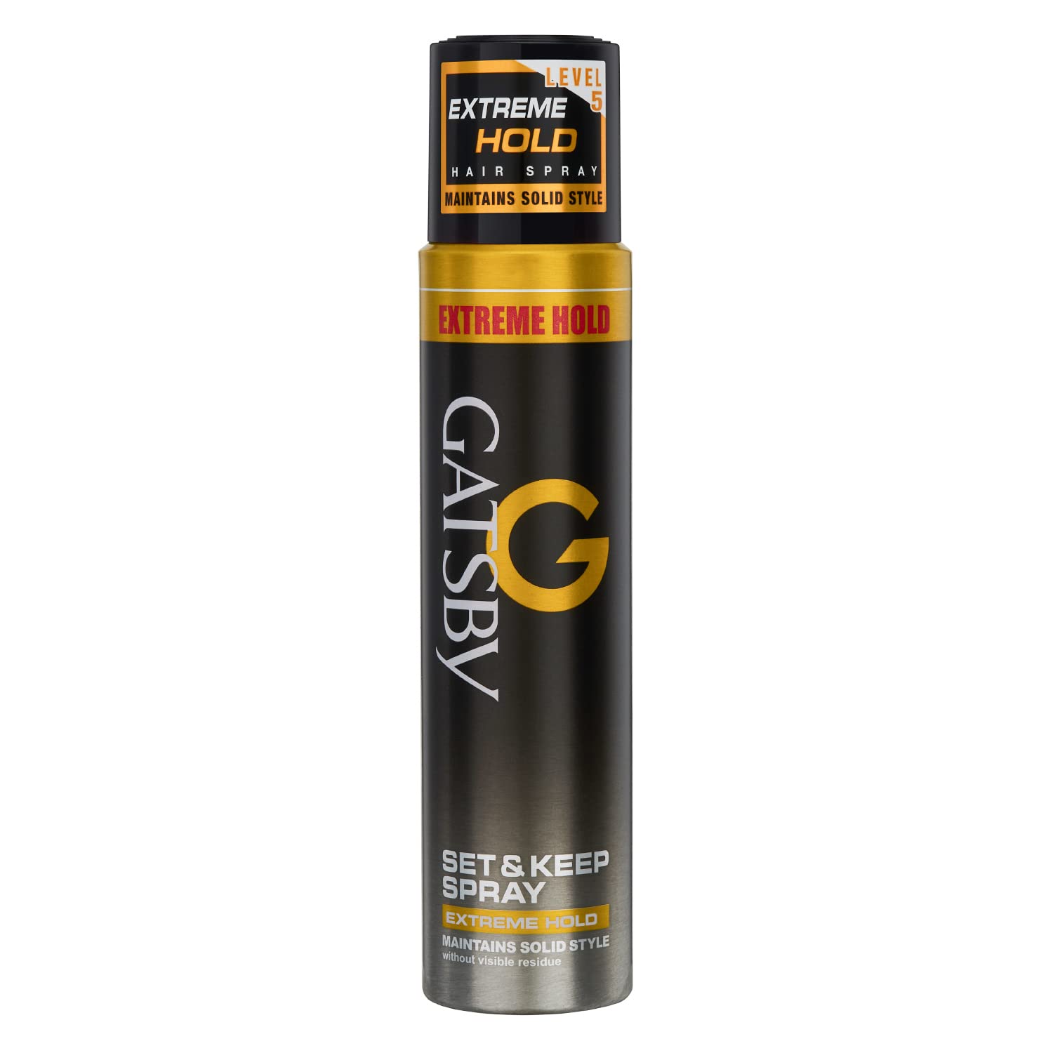 Gatsby Set & Keep Hair Spray - Extreme Hold Hairspray for Men & Women | Quick Drying, Long Lasting Hold, No Flakes, Natural Shine | Non-Sticky, Easy Wash Off | 250ml Styling Hair Spray | Perfect for Daily Use, Parties & Special Occasions