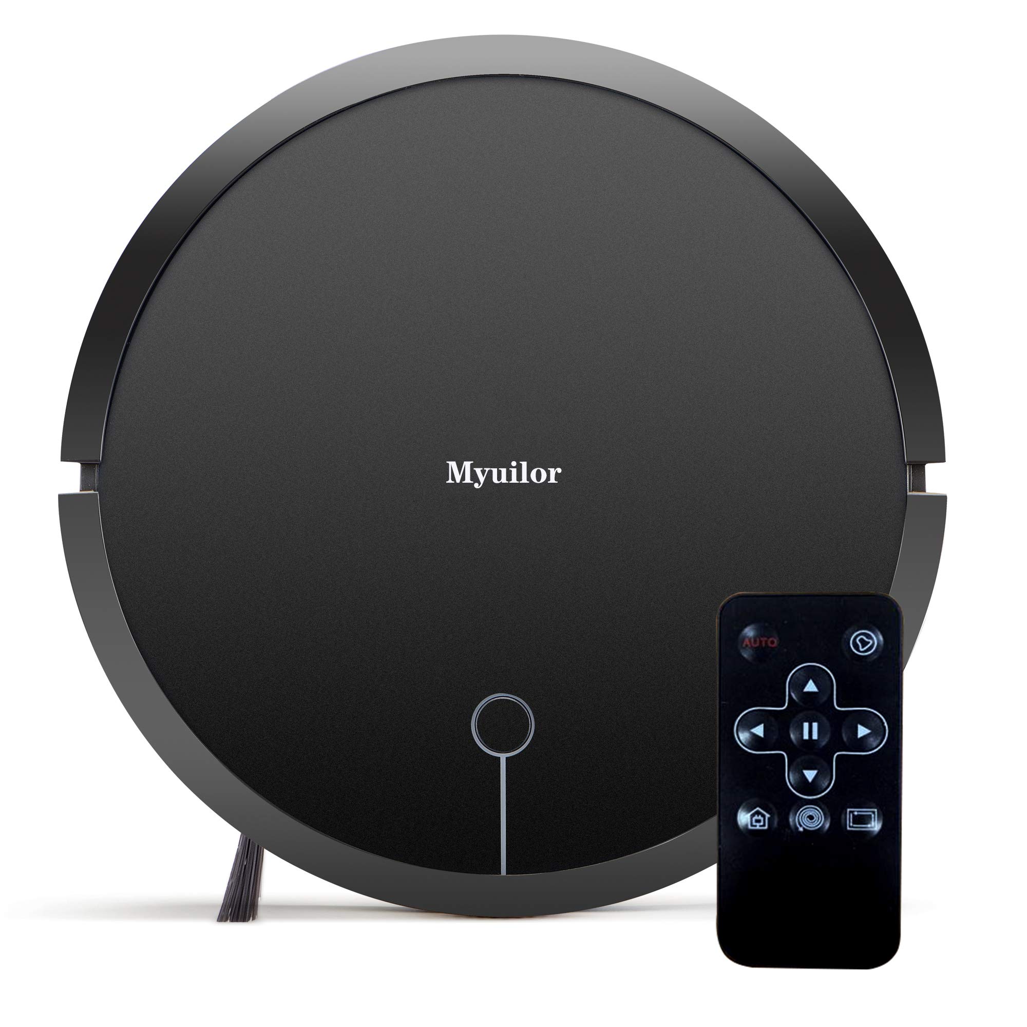 Upgraded RoboVac Super-Thin 1200Pa Strong Suction Quiet Self-Charging Robot Vacuum Cleaner for Hard Floors & Medium-Pile Carpets - Perfect for Pet Hair, Dust & Daily Home Cleaning