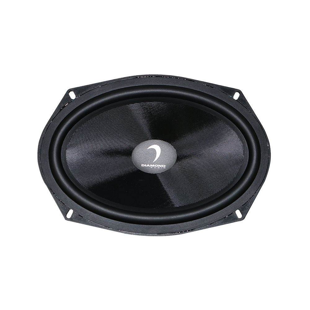 Diamond Audio DES69C 300W Peak (150W RMS) 6x9 Elite Series 2-Way Component Car Speakers - High Performance Audio System for Cars, Trucks & SUVs - Perfect for Upgrading Factory Stereo & Enhancing Road Trip Music Experience