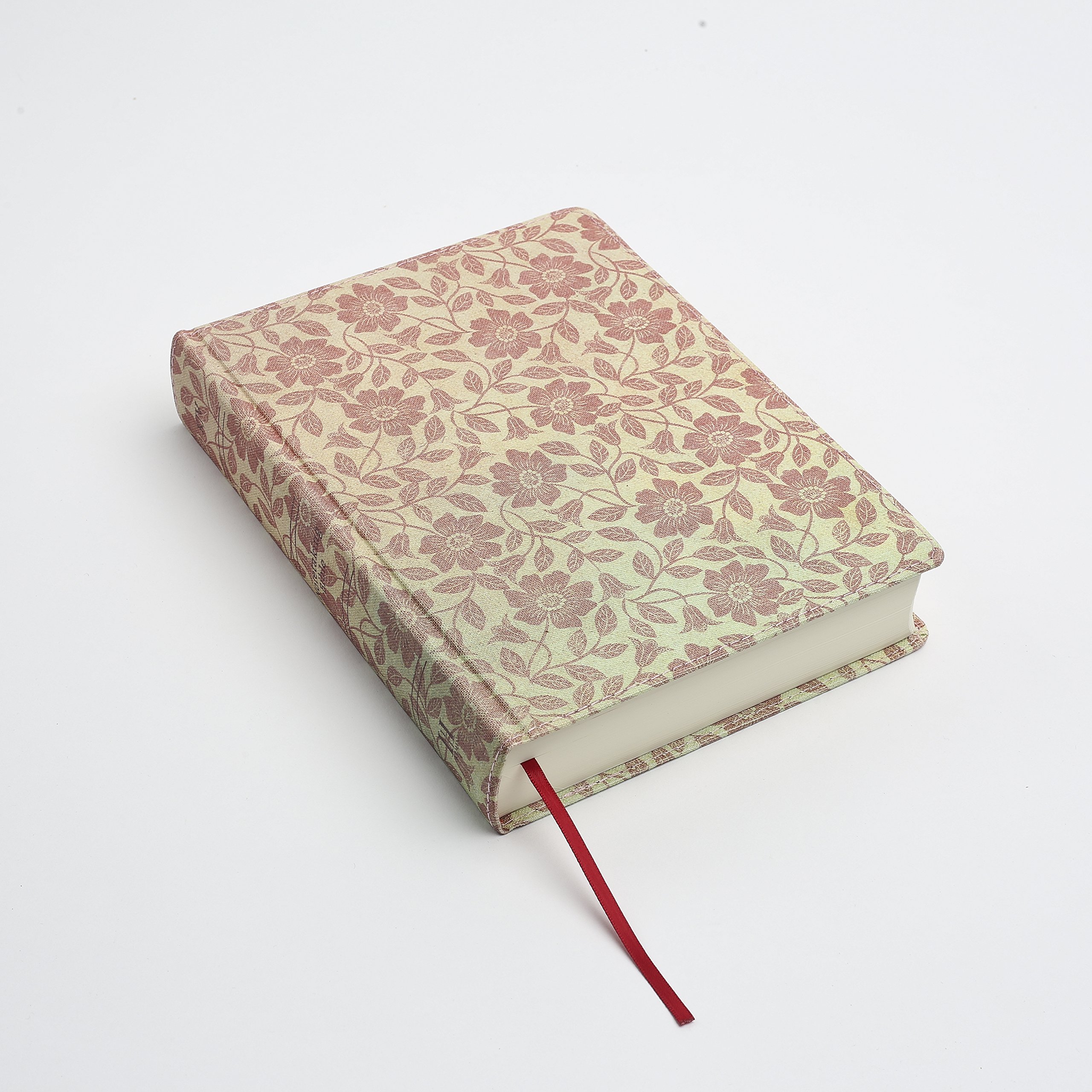 KJV Notetaking Bible with Wide Margins - Floral Red Cover, Perfect for Bible Study, Journaling & Sermon Notes | Ideal for Church, Small Groups & Personal Devotion