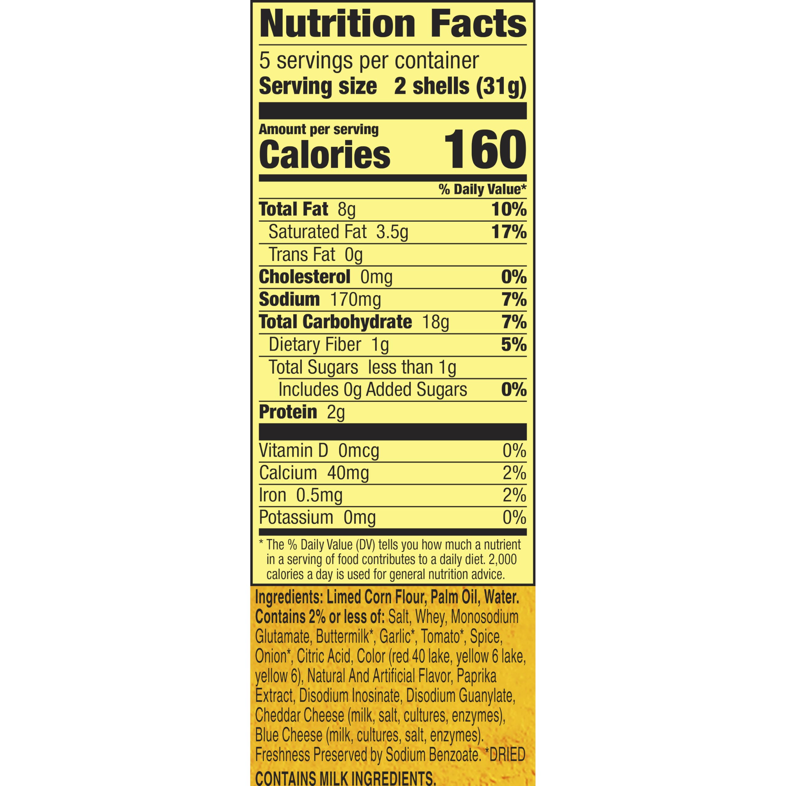 Old El Paso Stand 'N Stuff Bold Nacho Cheese Flavored Taco Shells - 10 Count (Pack of 6) | Crunchy Taco Shells for Nachos, Tacos & Mexican Dishes | Perfect for Family Dinners, Parties & Cinco de Mayo Celebrations