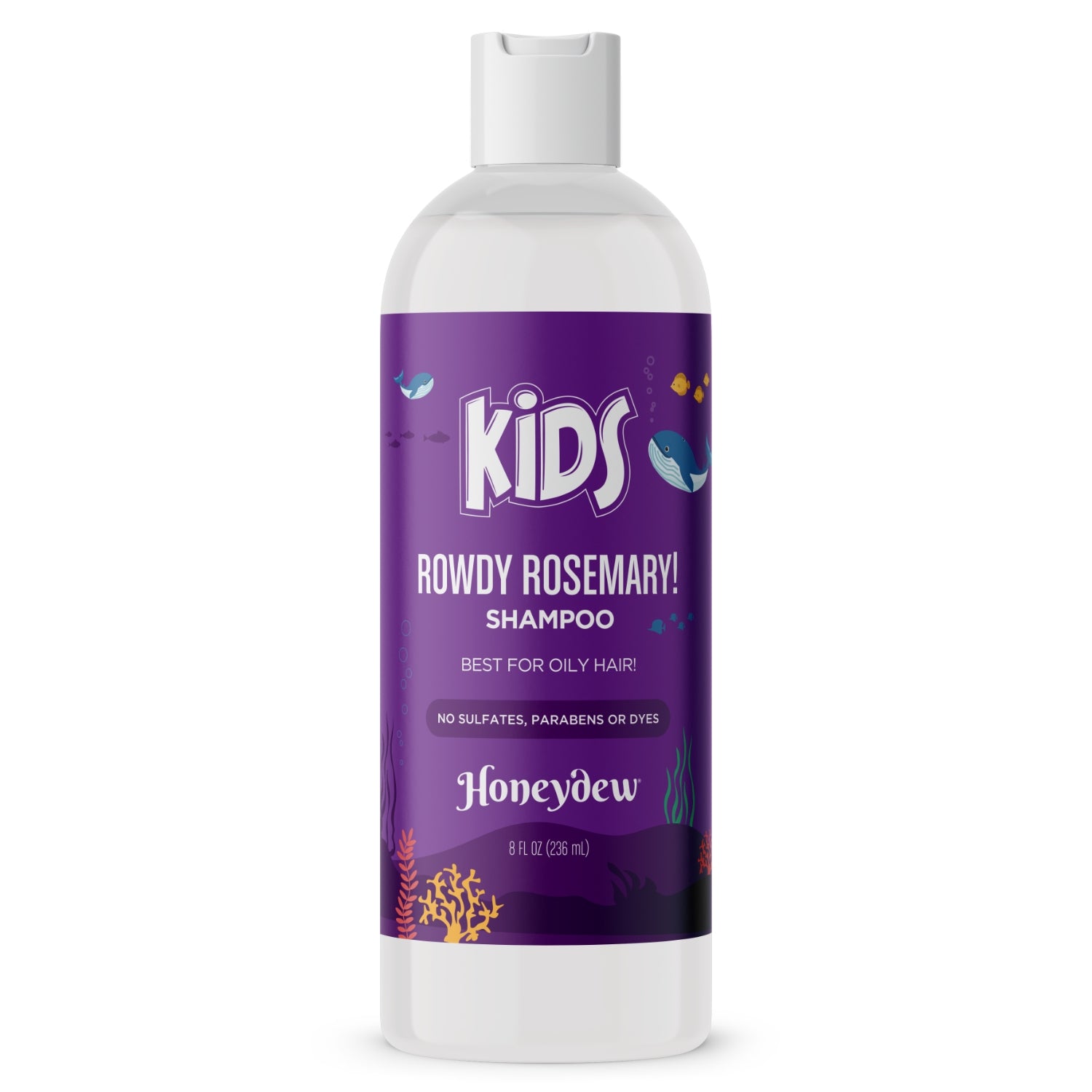Natural Rosemary Scalp Treatment Shampoo for Kids - Gentle & Soothing Hair Care for Children with Dry Scalp & Dandruff | Perfect for Daily Use & Sensitive Skin
