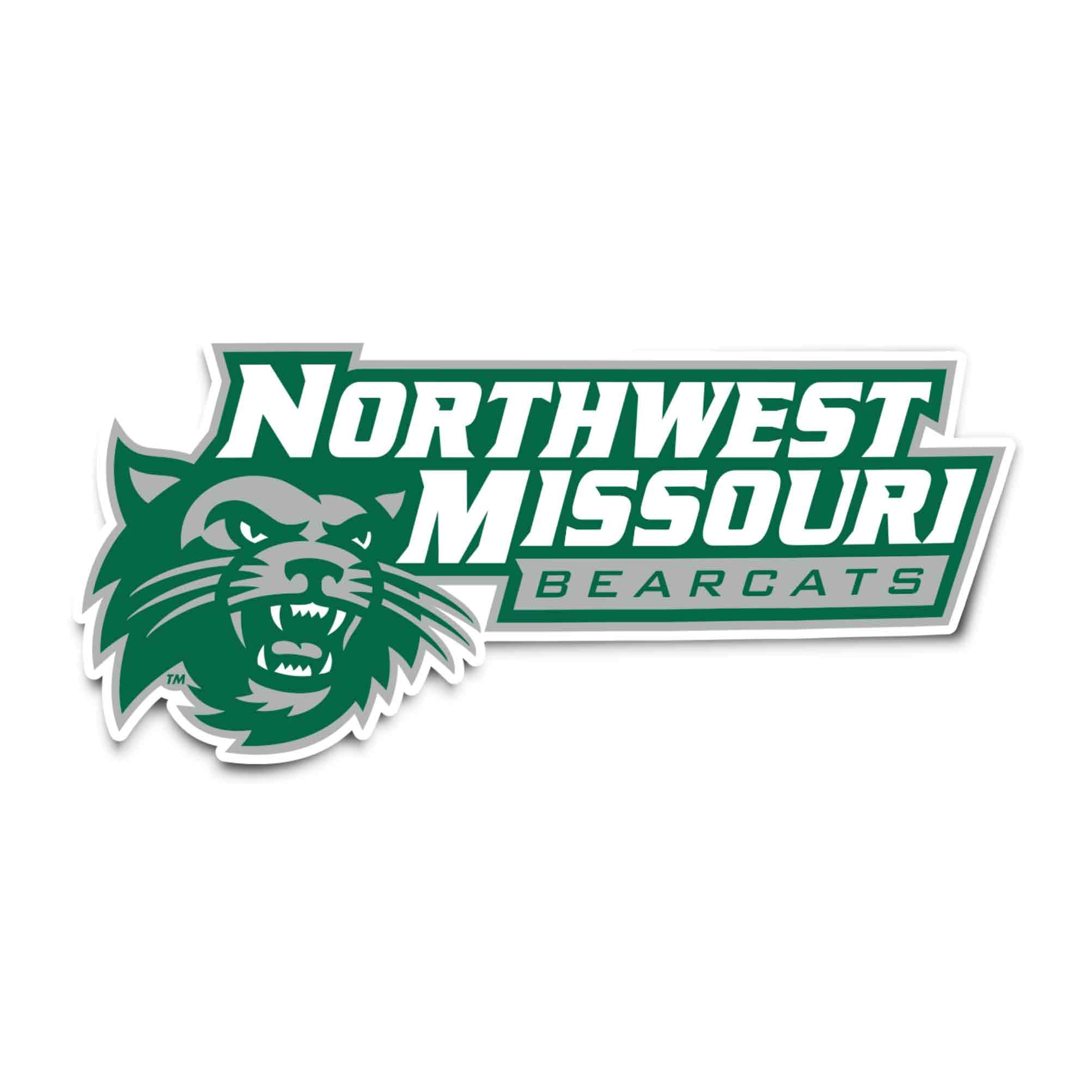 NW MO Bearcats Vinyl Decal Sticker - Desert Cactus Design for Laptop, Water Bottle, Car & Scrapbook | Perfect for Northwest Missouri State University Fans & Alumni | School Spirit, Dorm Decor, Game Day Accessories