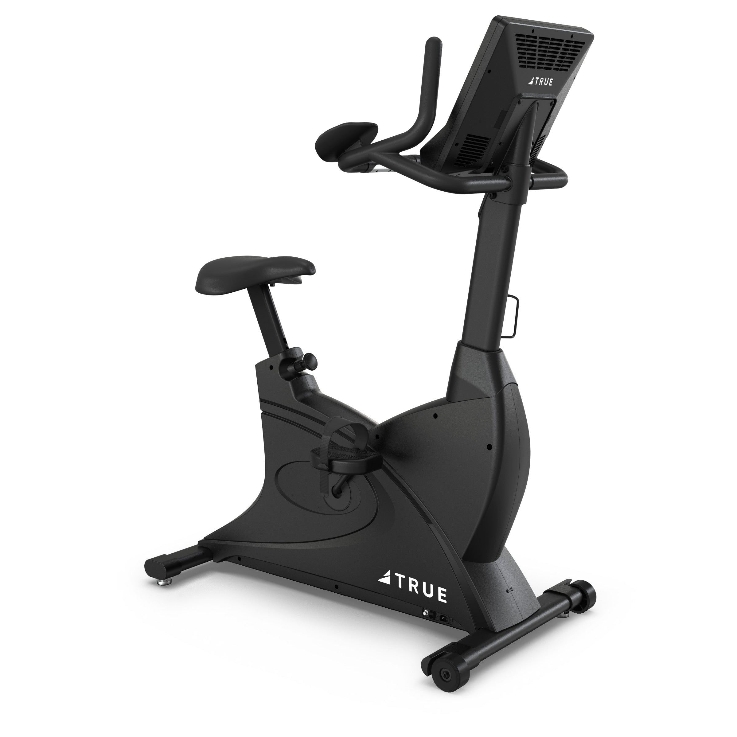 TRUE Fitness Launch Upright Exercise Bike for Home Gym - Cardio Workout Equipment for Indoor Cycling & Fitness Training