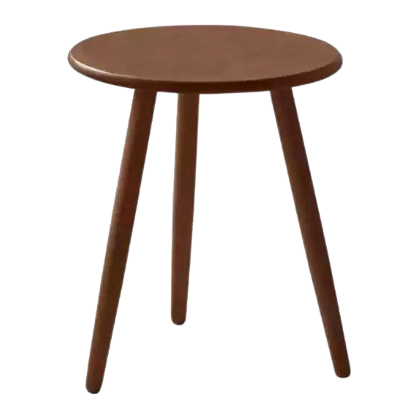 16.5x16.5x19.6 inch / 42x42x50cm / Walnut color / side table