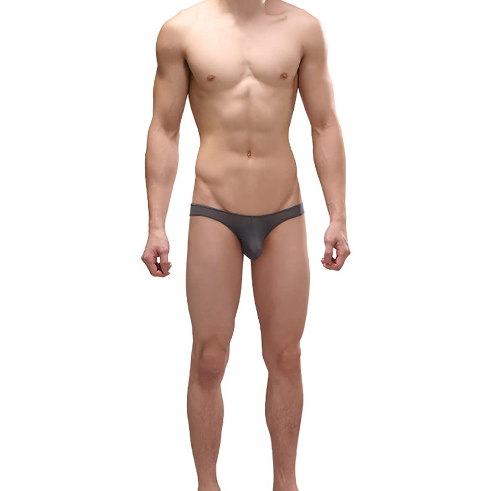 Men's Low Rise Mesh Transparent Underwear - Breathable & Comfortable Male Panties for Everyday Wear, Sleep & Intimate Moments