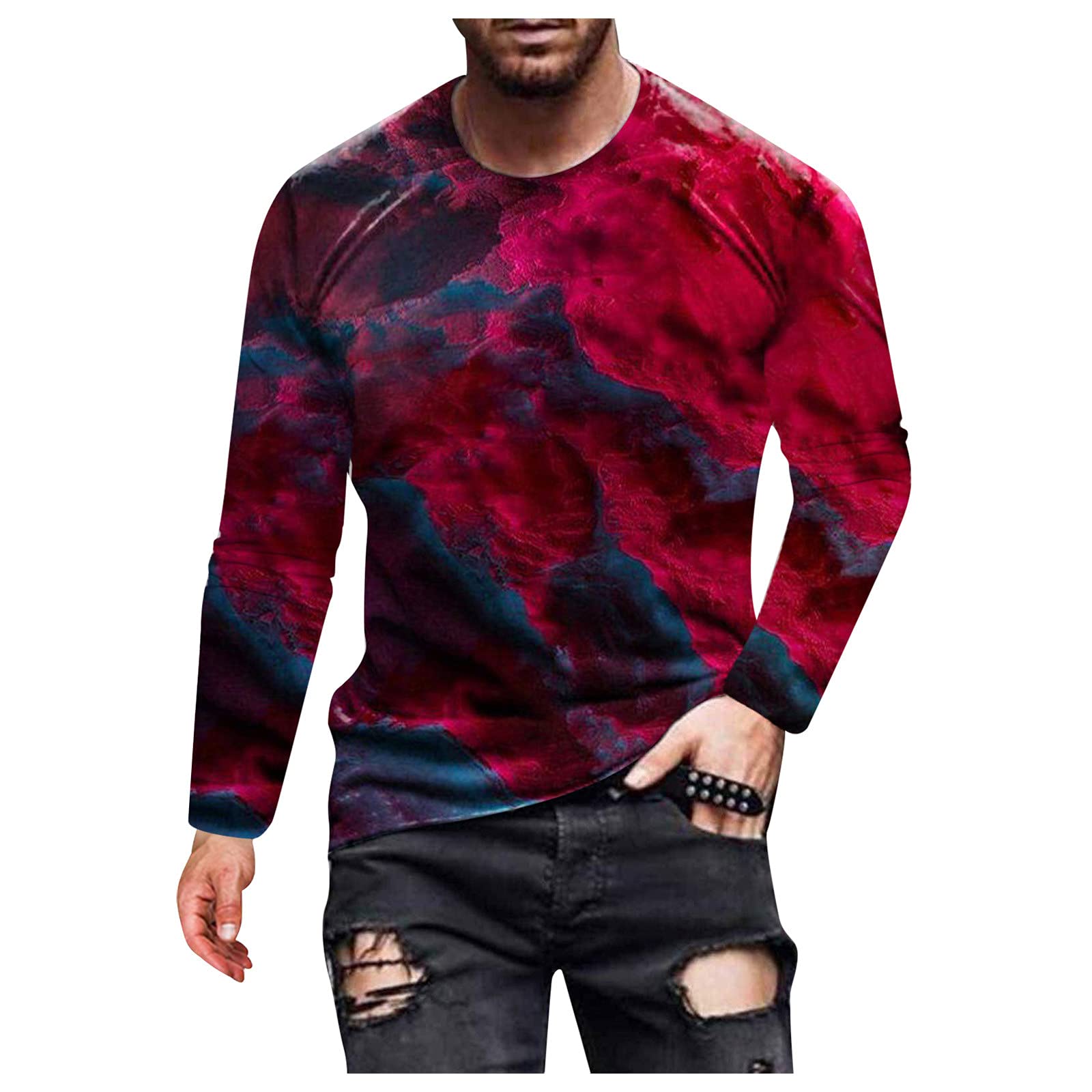 Men's Designer Graphic T-Shirts & 3D Pattern Crewneck Sweatshirts - Cool Casual Tees for Everyday Wear | Perfect for Streetwear, Gym & Weekend Outfits