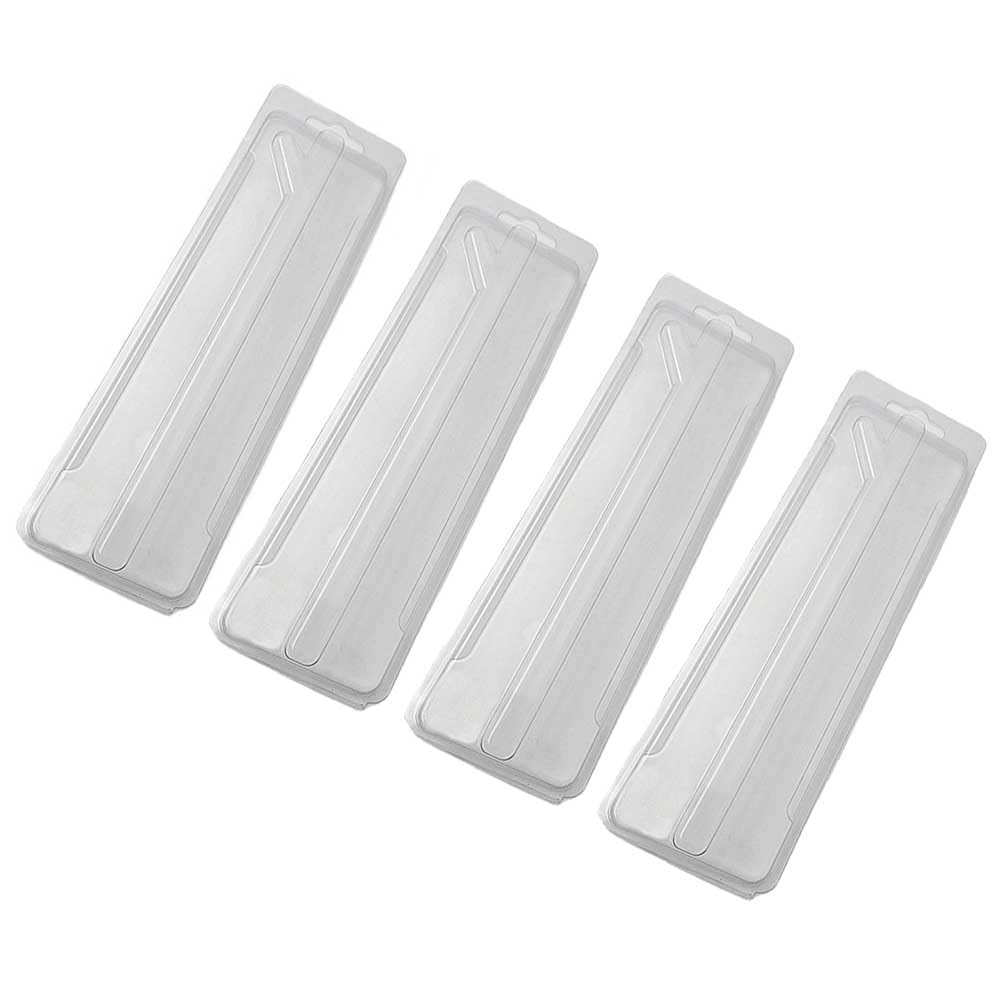 10-Piece Clear Plastic Eyelash Tweezer Storage Case Box - Lash Tweezer Organizer for Professional Salon, Travel & Home Makeup Organization - Perfect for Beauticians, Lash Artists & DIY Lovers