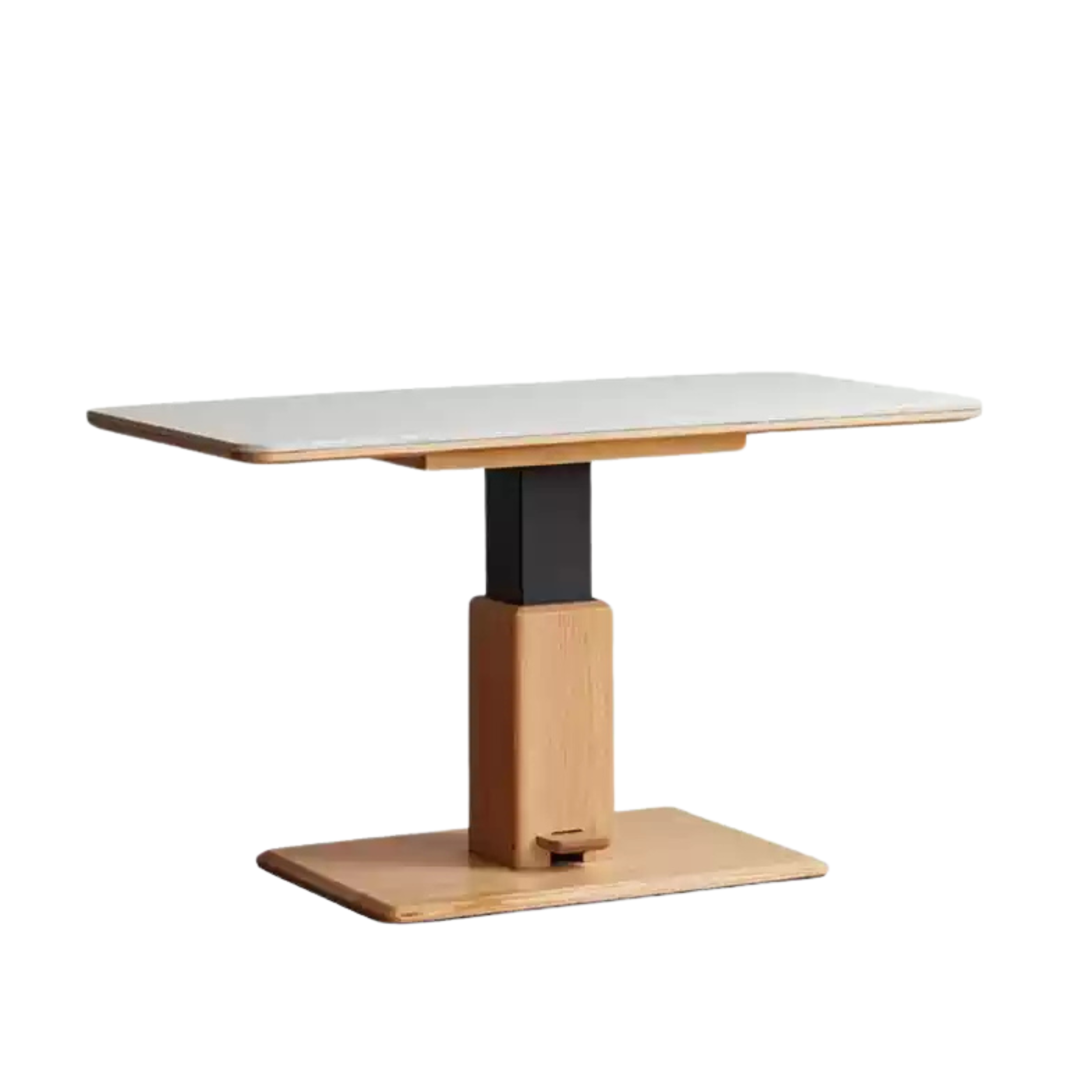 47.2x23.6x19.8-29.6 inch / 120x60x50.2-75.2сm / Natural Wood Color / liftable coffee table