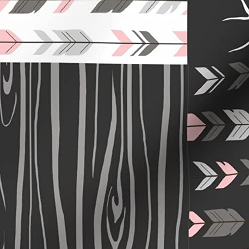 Premium Spoonflower Fabric - Woodland Girl Wholecloth Printed on Petal Signature Cotton Fabric by The Yard - Perfect for Sewing, Quilting, Apparel, Crafts & Home Decor | DIY Projects, Nursery Decor, Fashion Design