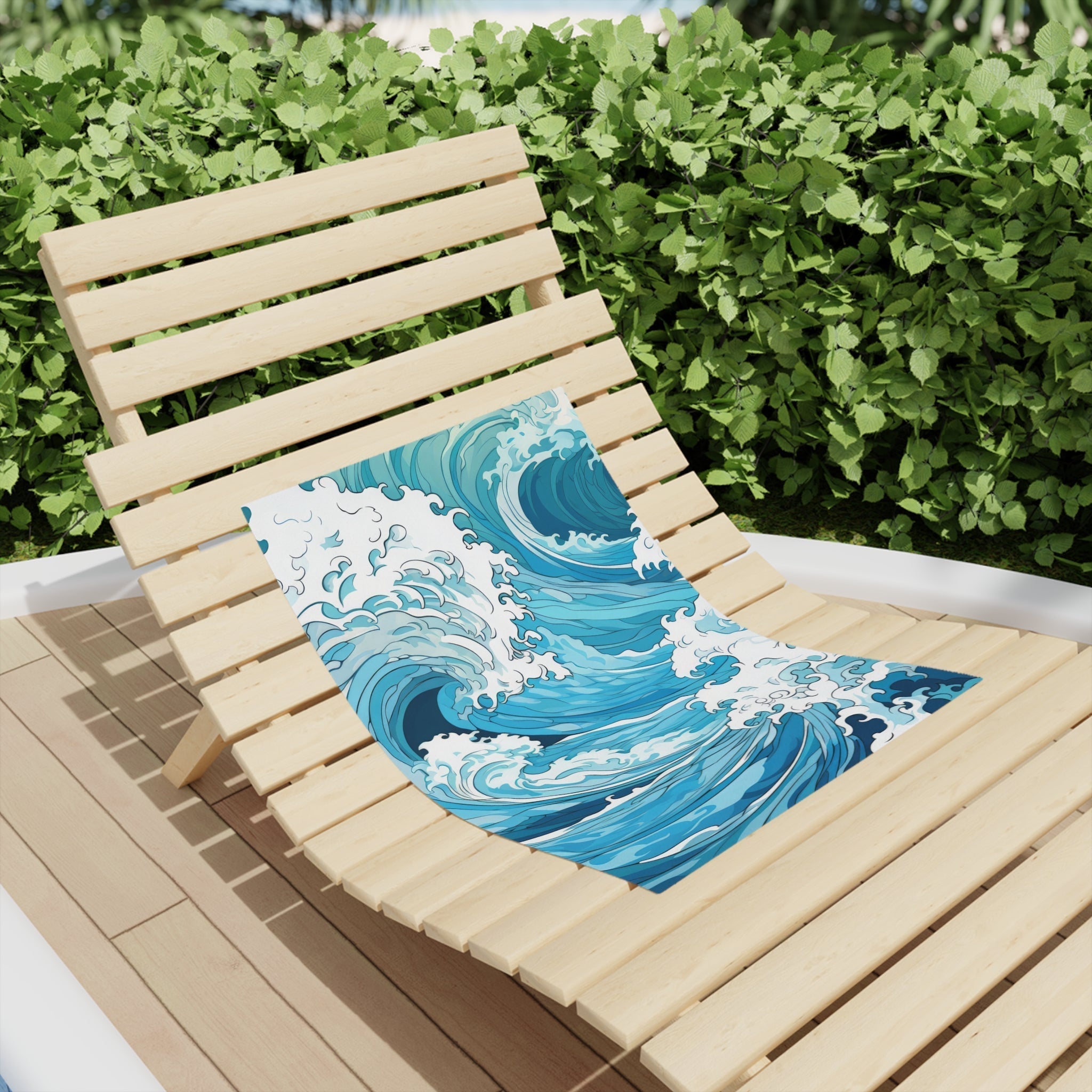 Premium Beach Towel for Sand-Free Drying - Soft, Quick-Dry & Oversized for Pool, Beach & Vacation Use