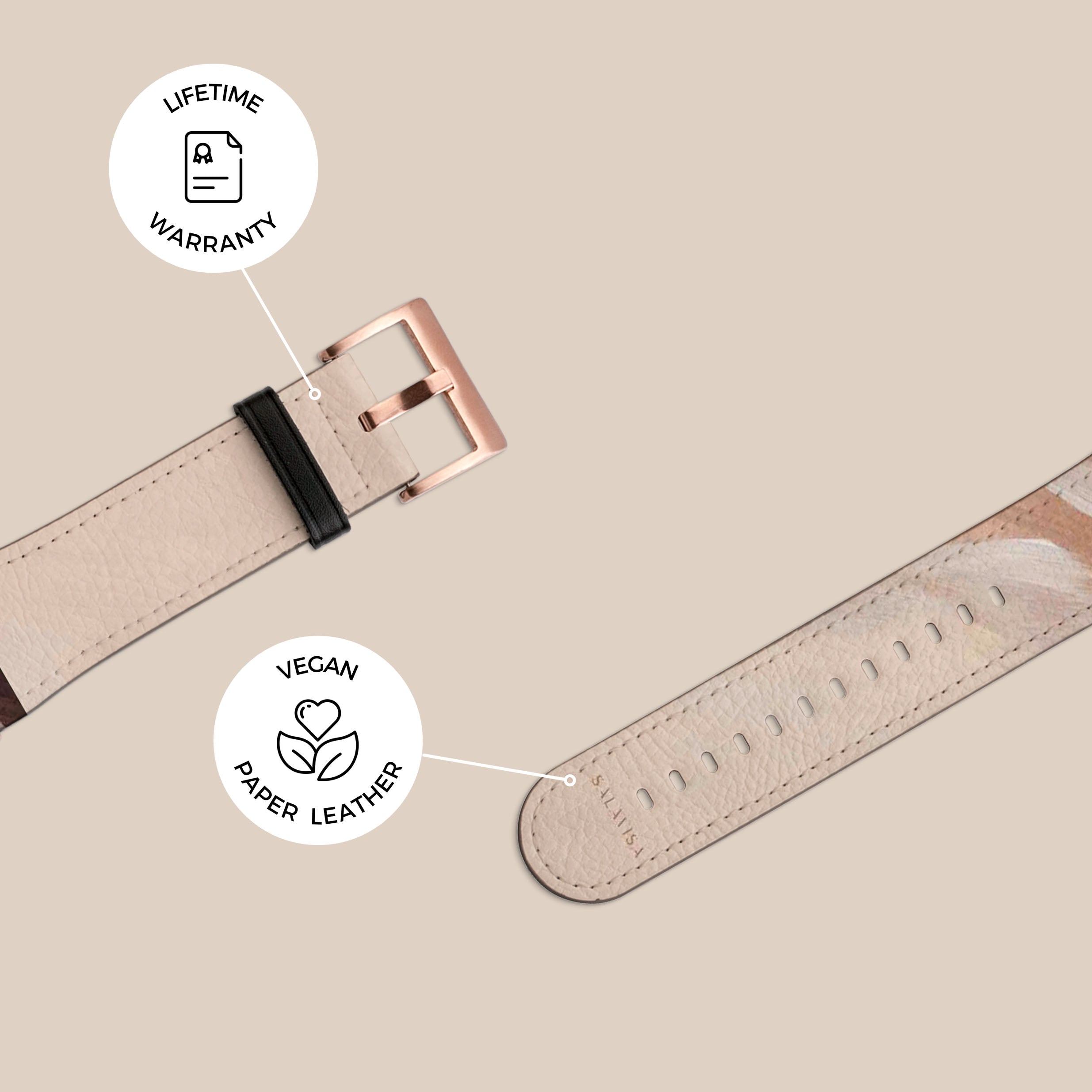 Premium Muted Galaxy Watch Band - Stylish & Durable Replacement Strap for Samsung Galaxy Watch - Perfect for Workouts, Office & Everyday Wear