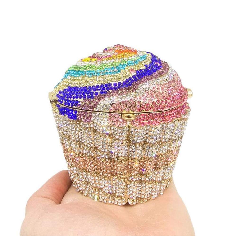 Sparkling Crystal Evening Clutch Bag for Women - Elegant Diamond Minaudiere Purse for Wedding, Party & Bridal Events | Perfect for Prom, Gala & Special Occasions