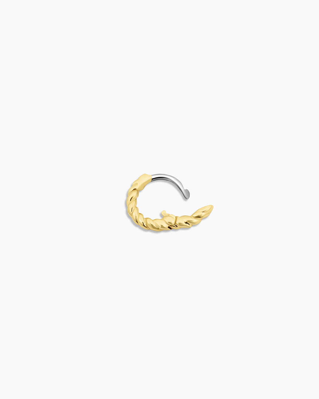 Sterling Silver Single Huggie Earrings for Women - Minimalist Hoop Earrings for Everyday Wear | Perfect for Work, Date Night & Casual Outfits