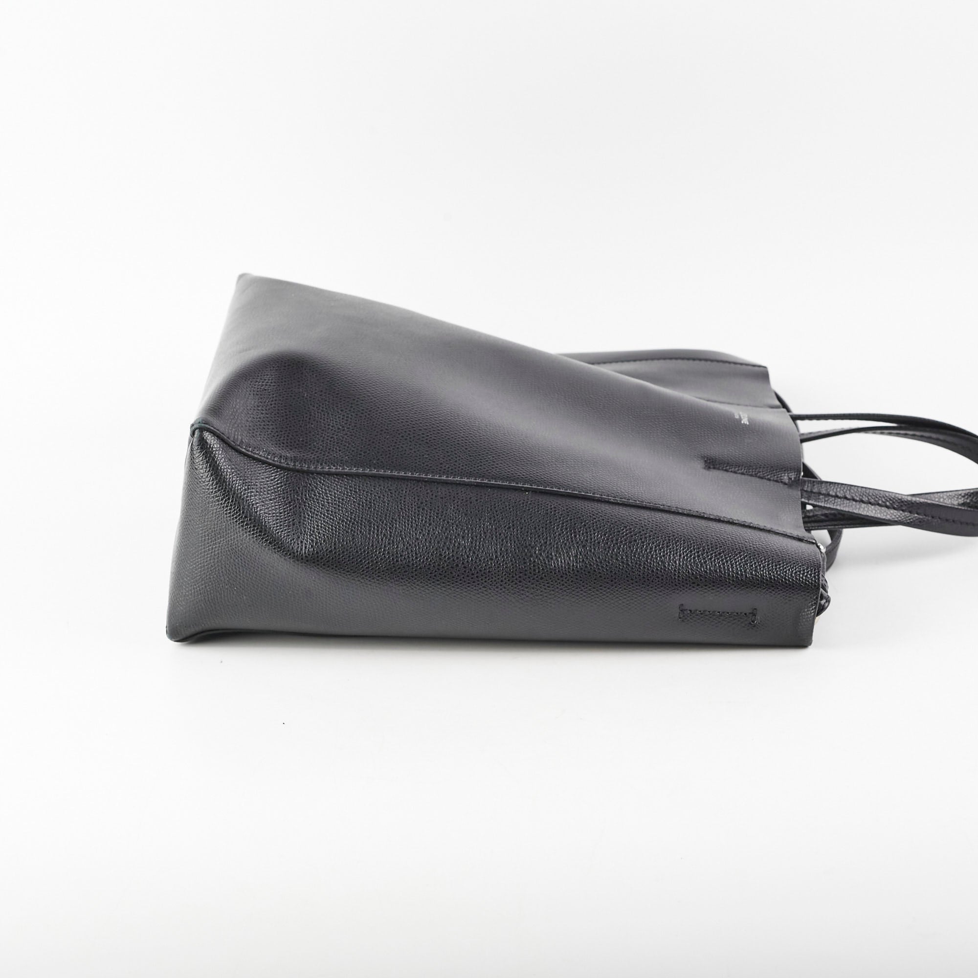 Celine Black Leather Tote Bag for Women - Stylish Designer Handbag for Work, Travel & Everyday Use