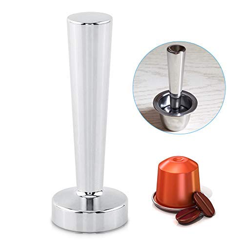 Premium 51mm Stainless Steel Espresso Tamper - Heavy Duty Coffee Press for Barista Use, Perfect for Espresso Machines & Home Brewing - Durable & Ergonomic Design for Perfect Coffee Extraction
