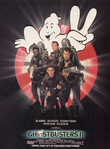 Ghostbusters 2 Movie Poster 11x17 - Bill Murray, Dan Aykroyd & Sigourney Weaver - Vintage Film Wall Art for Home Theater & Movie Room Decor