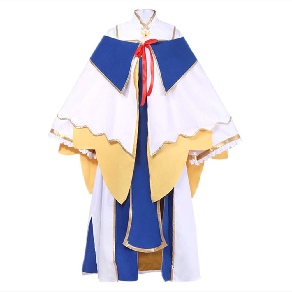 Goblin Slayer Priestess Cosplay Costume Full Set - Anime Halloween Outfit for Conventions & Roleplay